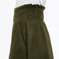 Dakota Linen Skirt Khaki