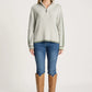 Liora Zip Jumper - Bisque/Sage