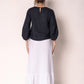 “Gessica Linen Skirt White