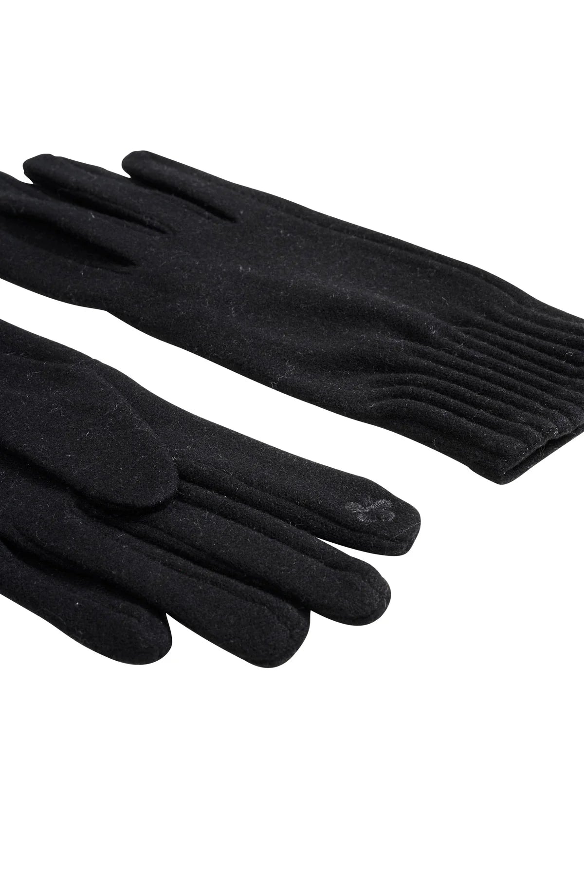 Berber Rib Glove  Black