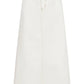 Dalton Denim Skirt White