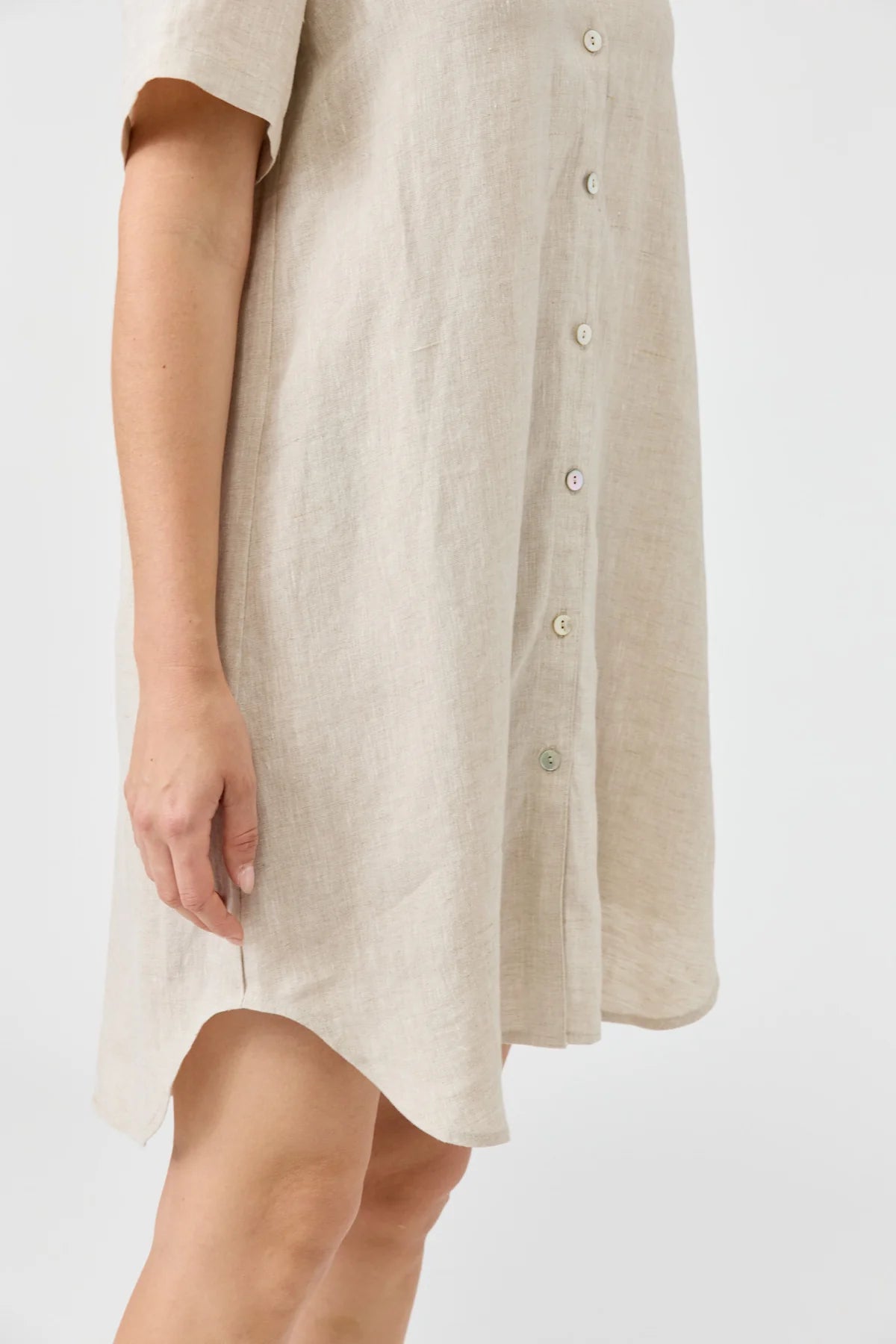 Studio Short Shirt Dress Dune