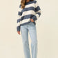 Pallas Stripe Jumper - Navy