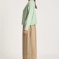Samira Crop Cardigan - Sage