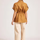 Miramar Tie Shirt Camel (One Size)