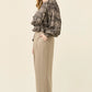 Grace Frill Top Paisley