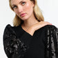 DATE NIGHT TOP BLACK