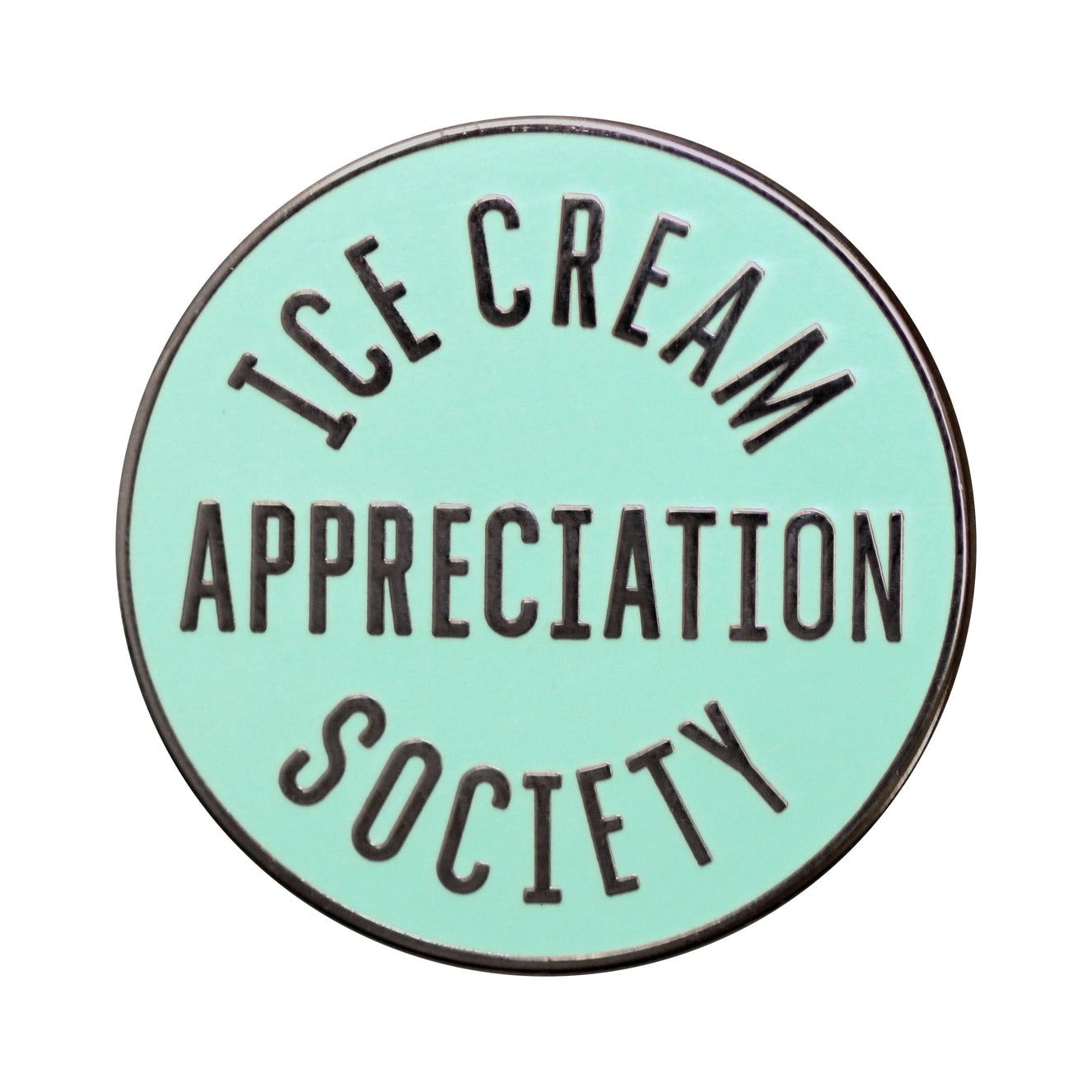 Ice Cream Appreciation Society - Enamel Pin (Mint)