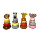 Wooden Mini Safari Animal Stacking Toy
