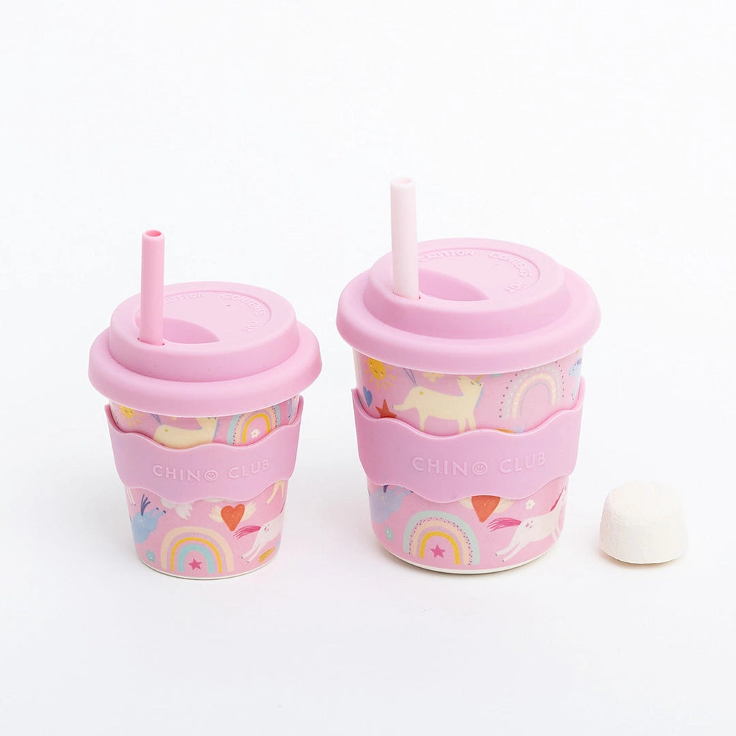 Pink Unicorn  Babychino Cup 4oz