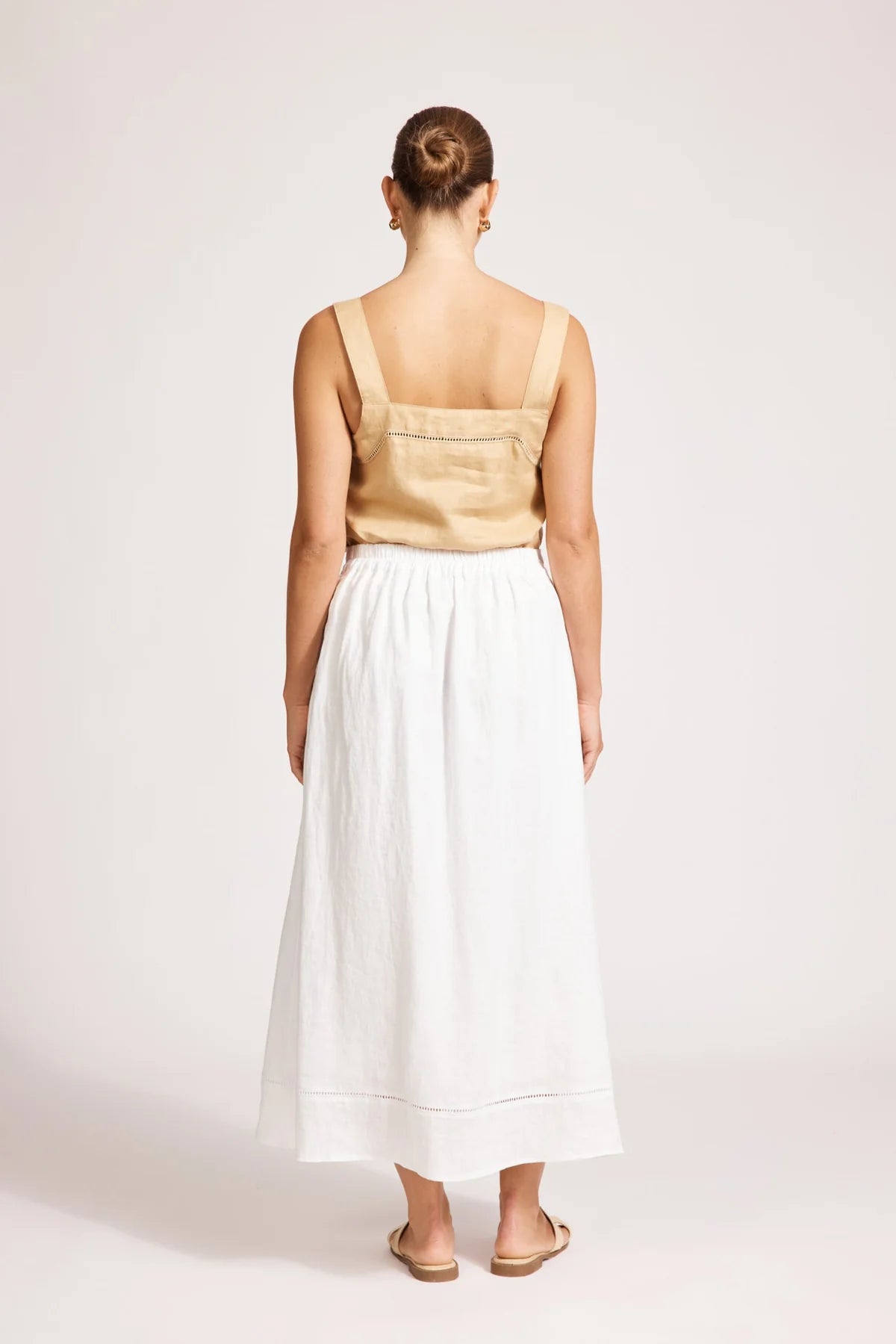 Miramar Maxi Skirt- White