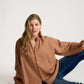 Bajau Button Shirt - Clay
