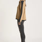 Liora Zip Jumper - Mocha/Char
