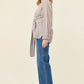 Quinn Wrap Shirt - Chocolate