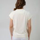 Cuff Tee Zebra Cross - Cream