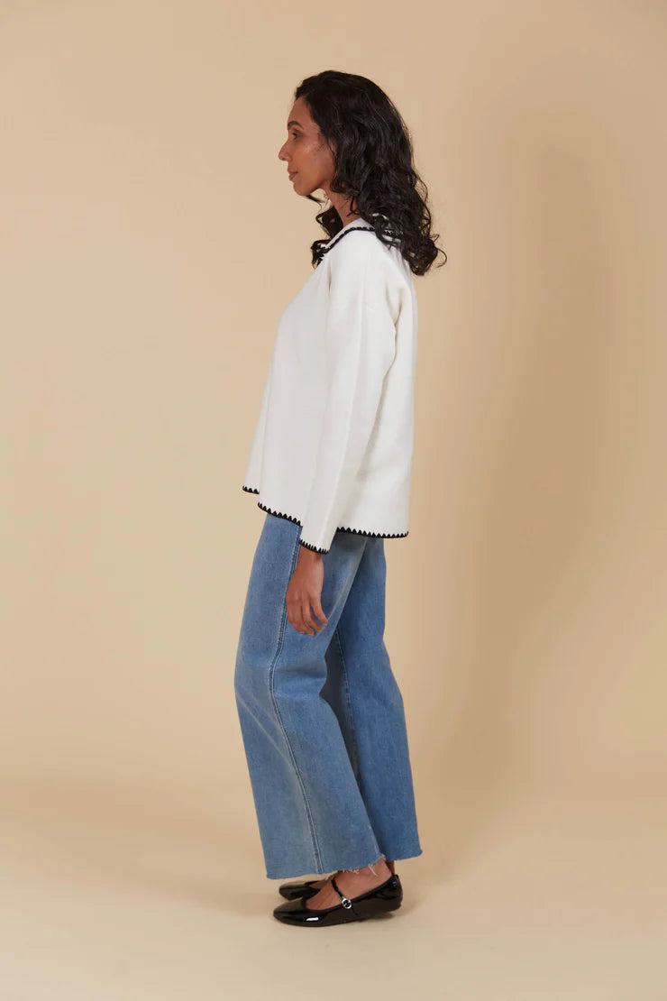 Athena Jumper - Ivory