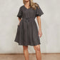Halcyon Tie Dress Oyster