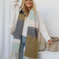 Amy Khaki Mint Scarf