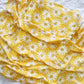 Sunshine Yellow Daisy Muslin Wrap Swaddle