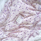 Purple Daisy Muslin Wrap Swaddle