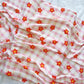 Pink & Orange Daisy Check Muslin Wrap Swaddle