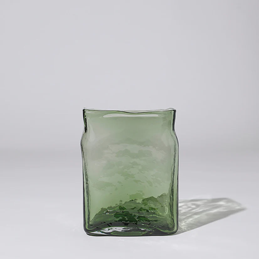 Block Vase Green XL