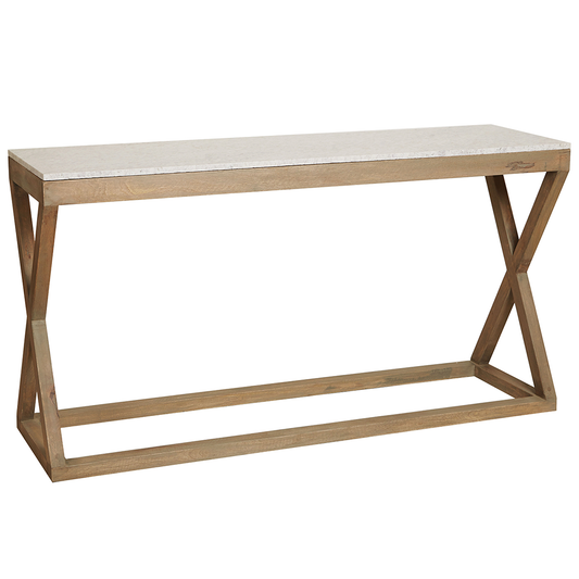 Maine Marble Top Console