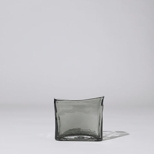 Block Vase Storm Medium