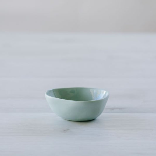 Flax Pinch Pot 8 cm Duck Egg