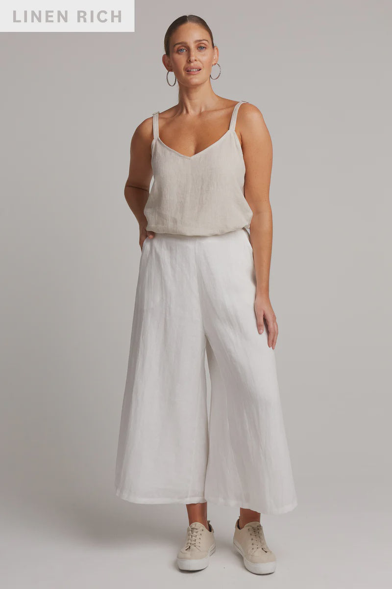 Studio Crop Pant - Salt