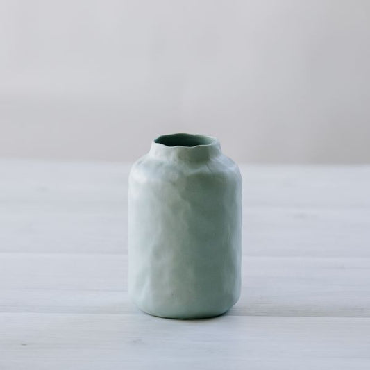 Flax Vue Vase 14 cm Duck Egg