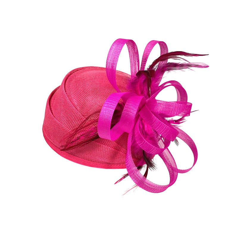 Derby Race Fascinator Fuscia