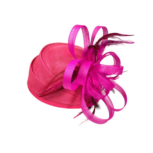 Derby Race Fascinator Fuscia