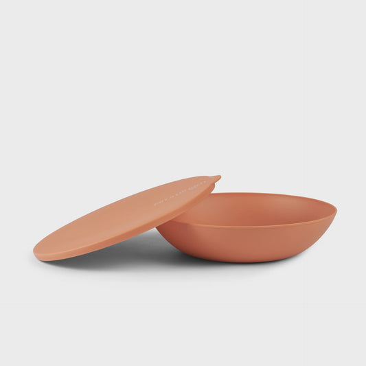 Serving bowl with a lid — the round - Papaya