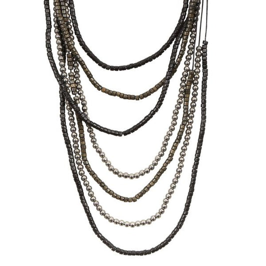 Rhonda Necklace Black