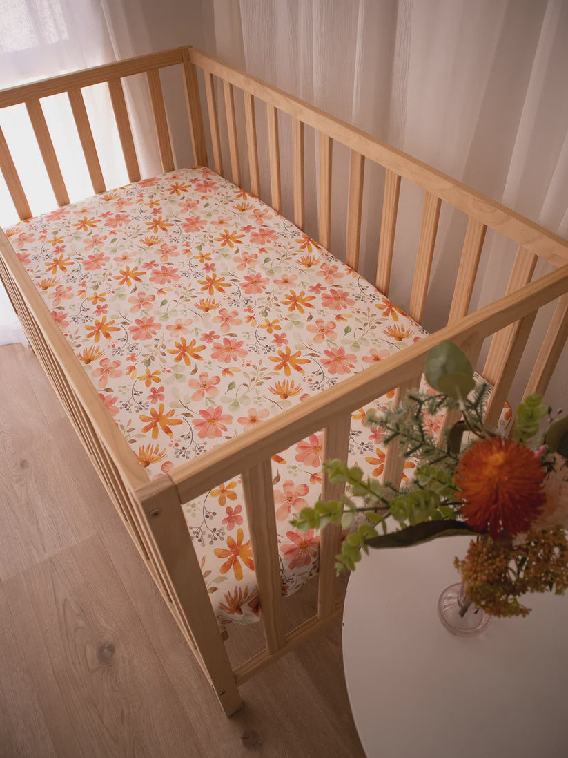 Fitted Cot Sheet - Delilah