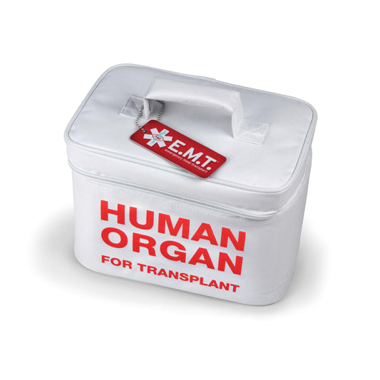 FRED EMERGENCY MEAL HUMAN ORGAN TRANSPORT LUNCH BAG WHITE 25X16X17CM