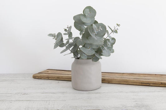 Flax Kitchen Vase  12 cm Grey