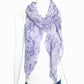 Lilac Floral Scarf