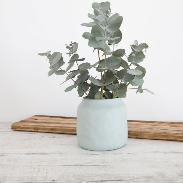 Flax Kitchen Vase 12 cm Duck Egg