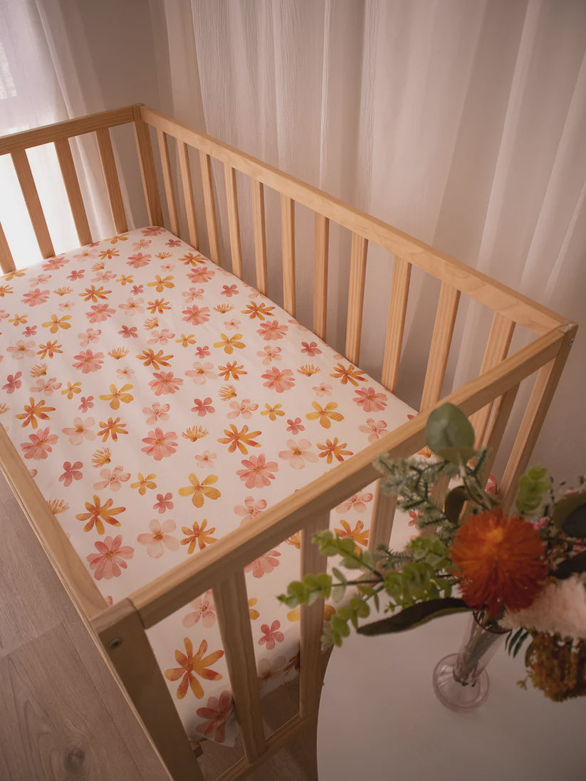 Fitted Cot Sheet - Callie