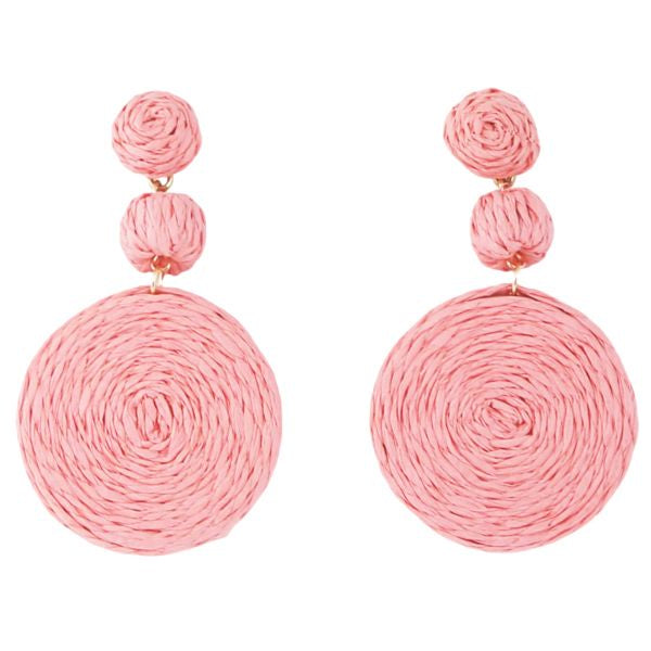 Simone Earrings Light Pink
