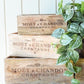 Moet & Chandon Wooden Crate Set of 3