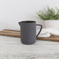 Flax Milk Jug 7 cm Charcoal