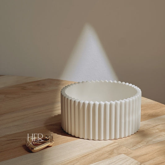 Ribbed Trinket Bowl
