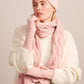 Blush Recycled Knit Beanie