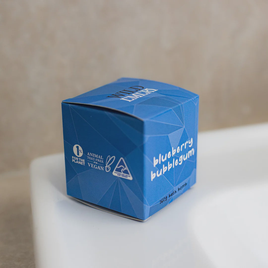 Blueberry Bubblegum Cube Bath Bomb