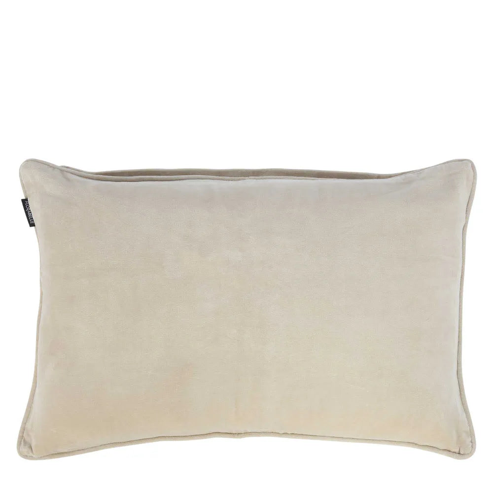 Chelsea Velvet Cushion Cream 60 x 40 cm