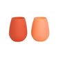 Fegg Silicone Unbreakable Glasses Terra & Peach