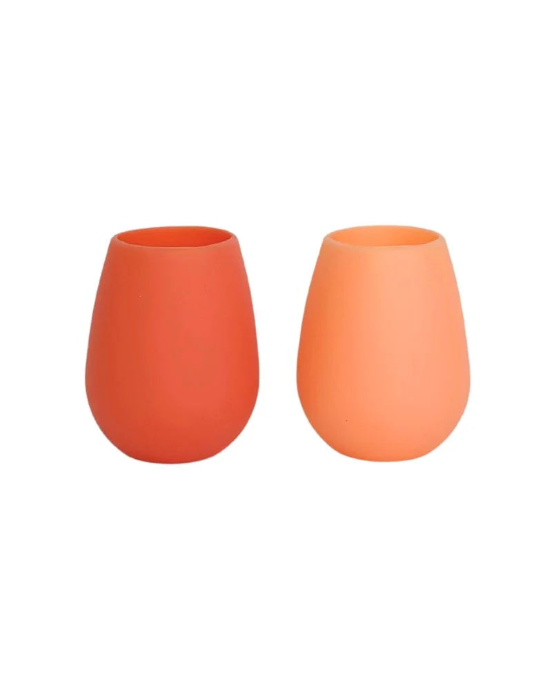 Fegg Silicone Unbreakable Glasses Terra & Peach